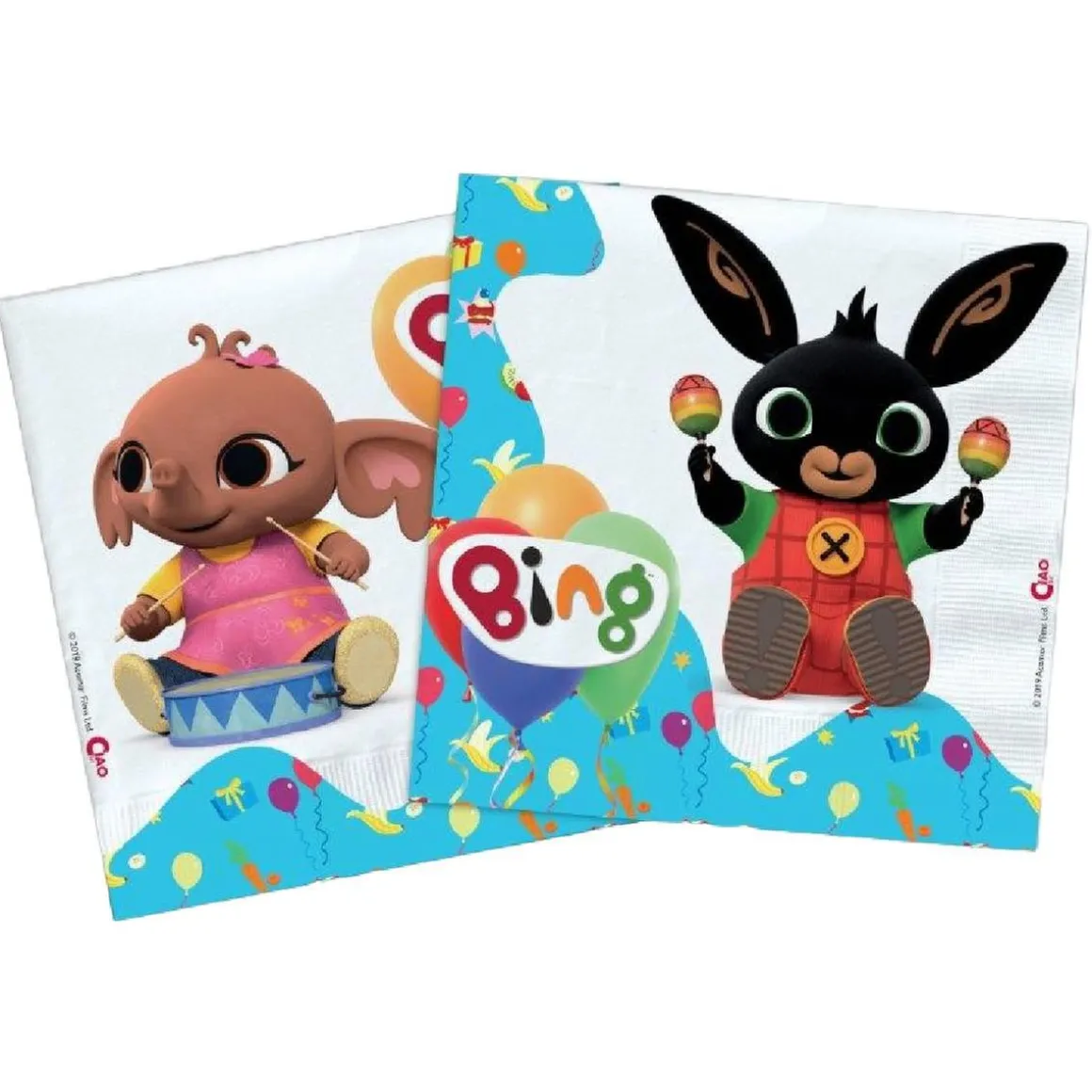 Bing - Pack de 20 servilletas de papel