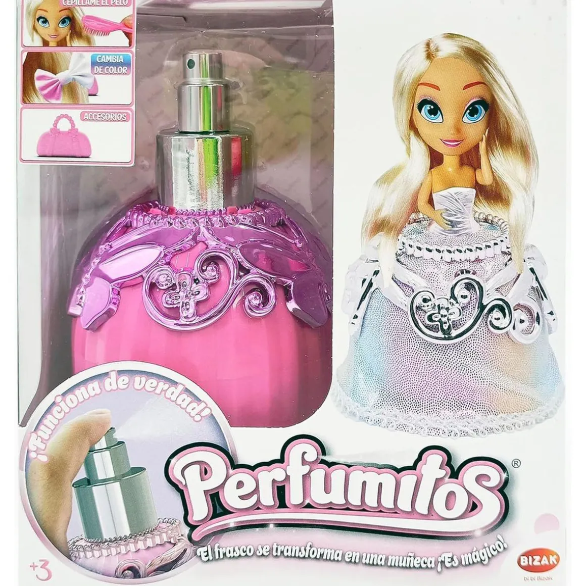 Bizak - Muñeca sorpresa aromática multicolor (Varios modelos) ㅤ