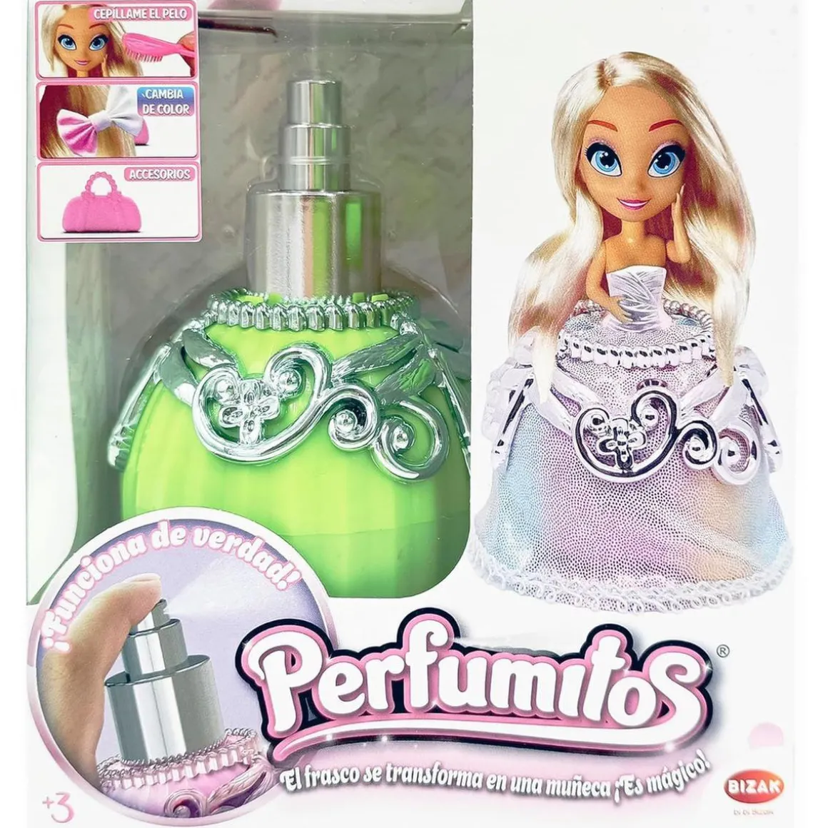 Bizak - Muñeca sorpresa aromática multicolor (Varios modelos) ㅤ