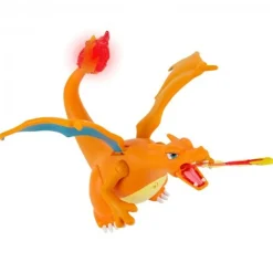 Bizak - Pokemon - Set electrónico Charizard vs Pikachu con luces, sonidos y movimientos únicos ㅤ