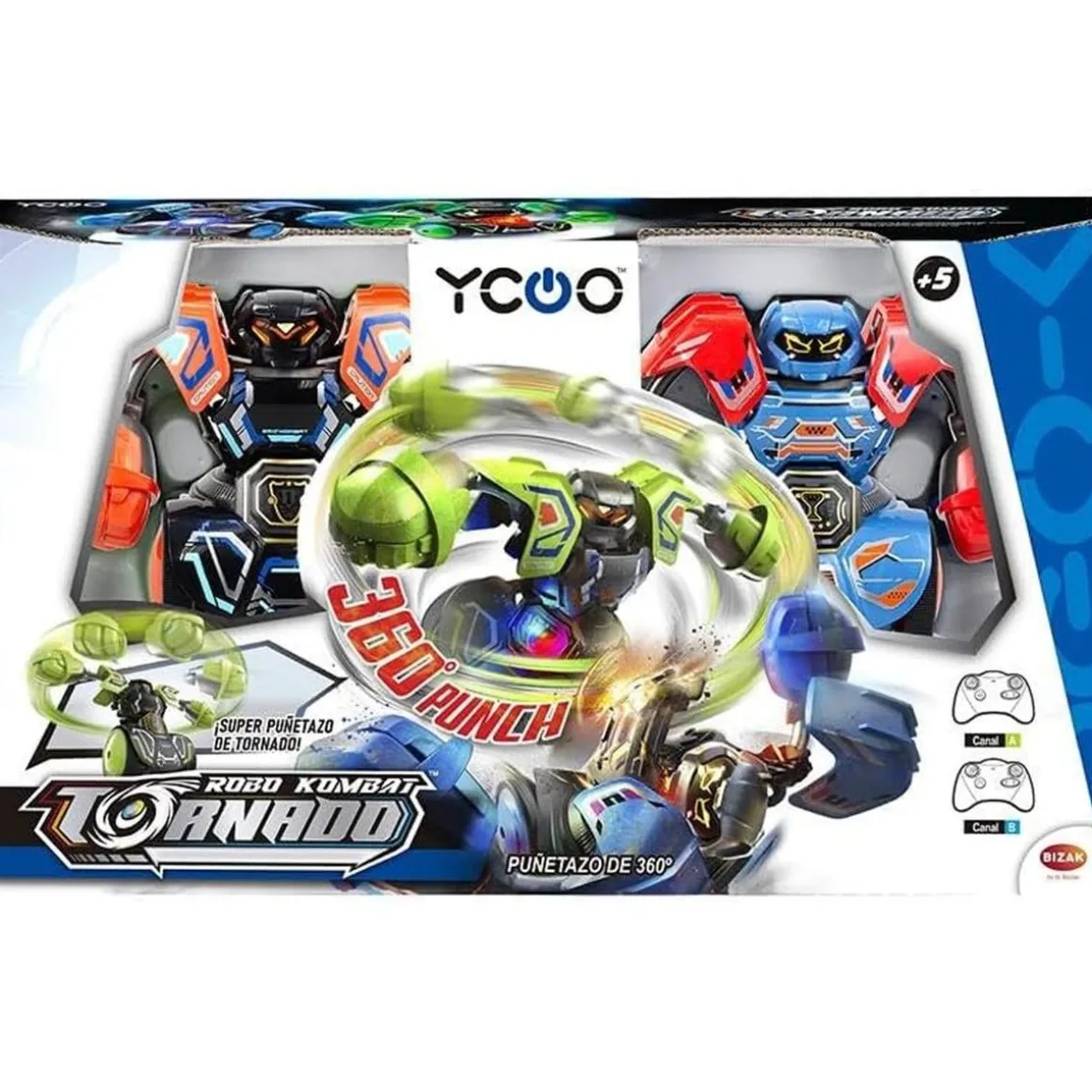 Bizak - Robots de combate pack Tornado Batt
