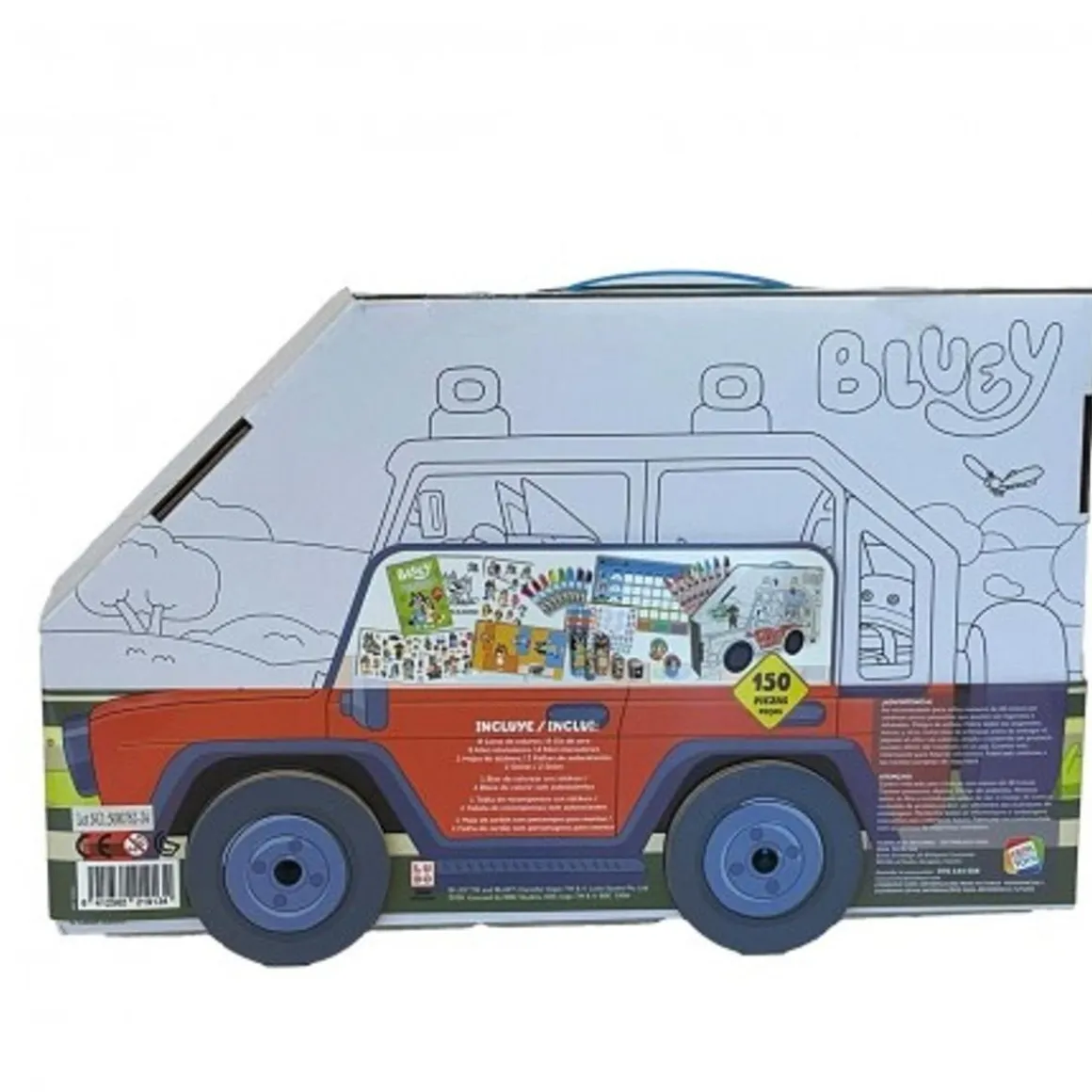 Bluey - Activity Car de la familia Heeler