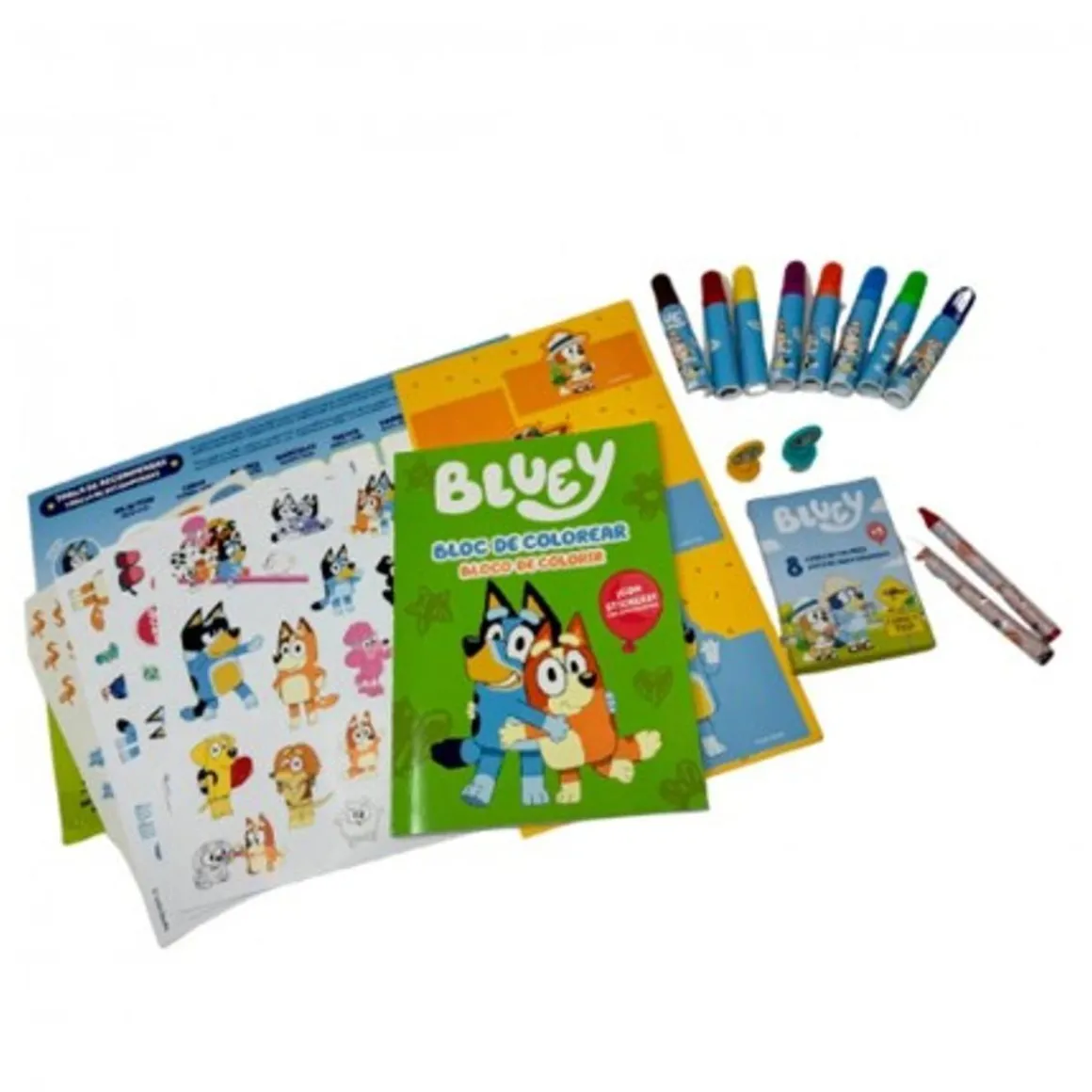Bluey - Activity Car de la familia Heeler