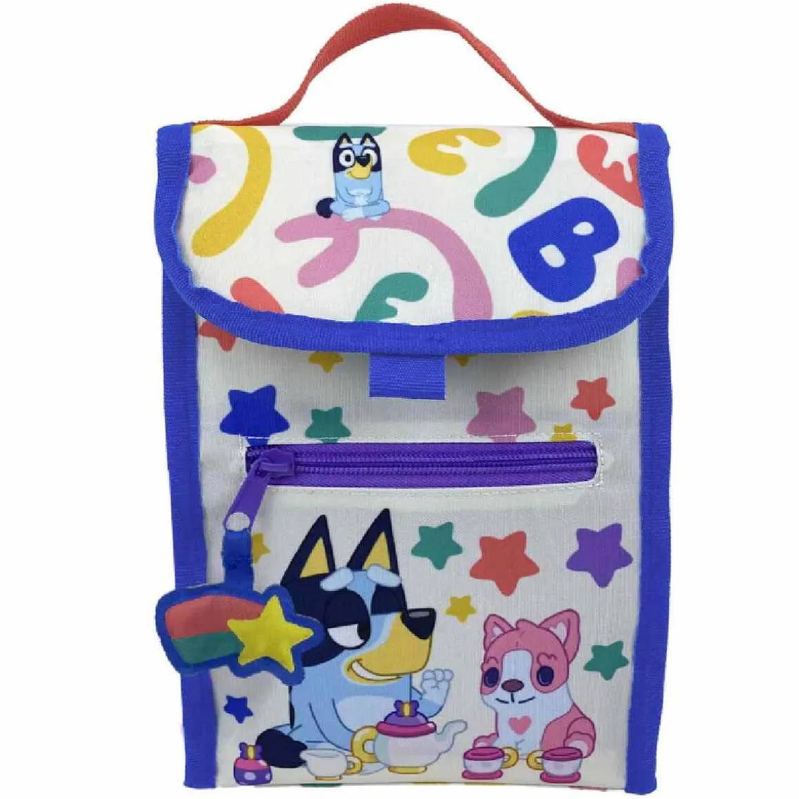 Bluey - Bolsa de Merienda - Colección Rainbow