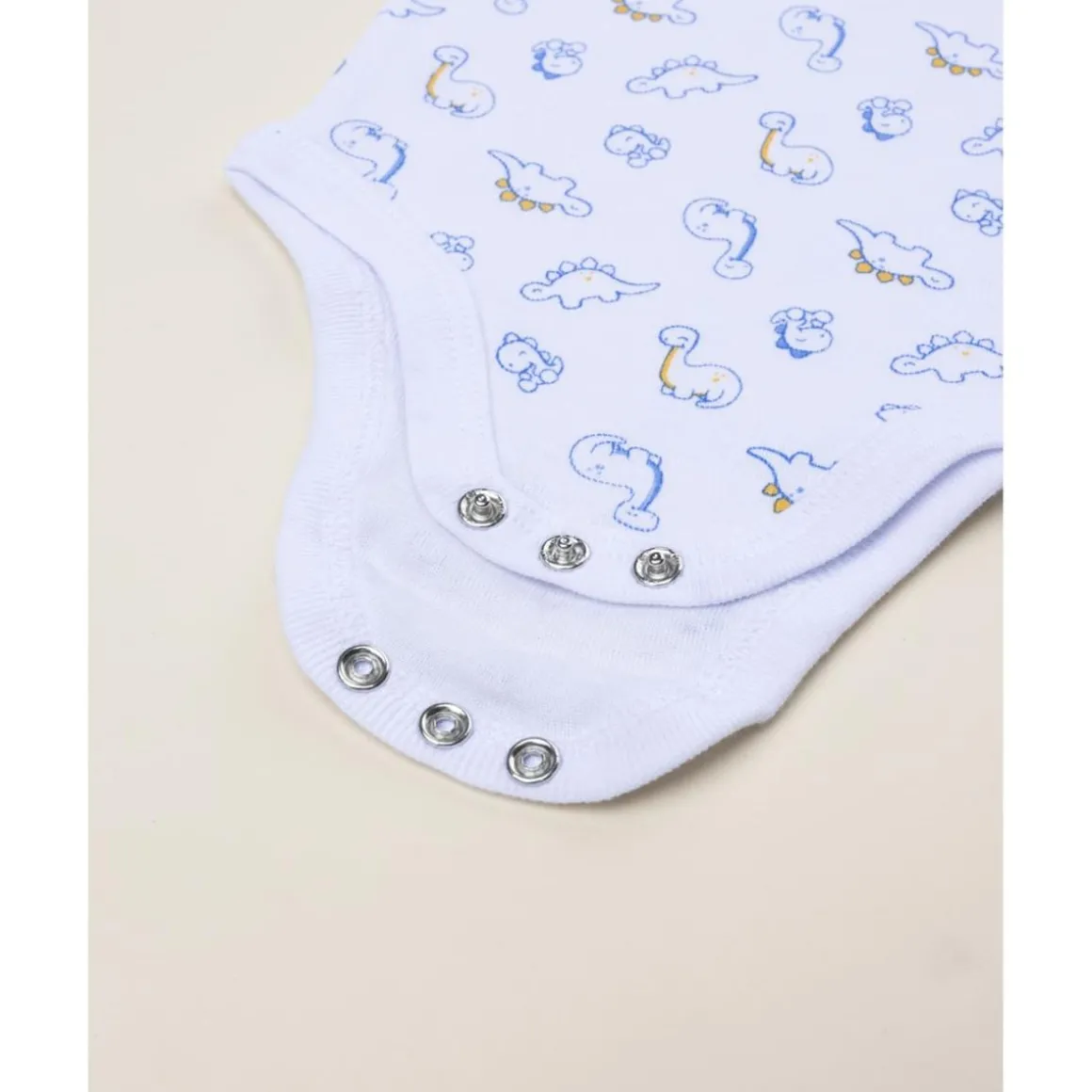 Body bebé manga corta con estampado de dinosaurios