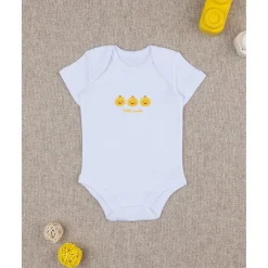 Body unisex smile bordado patitos