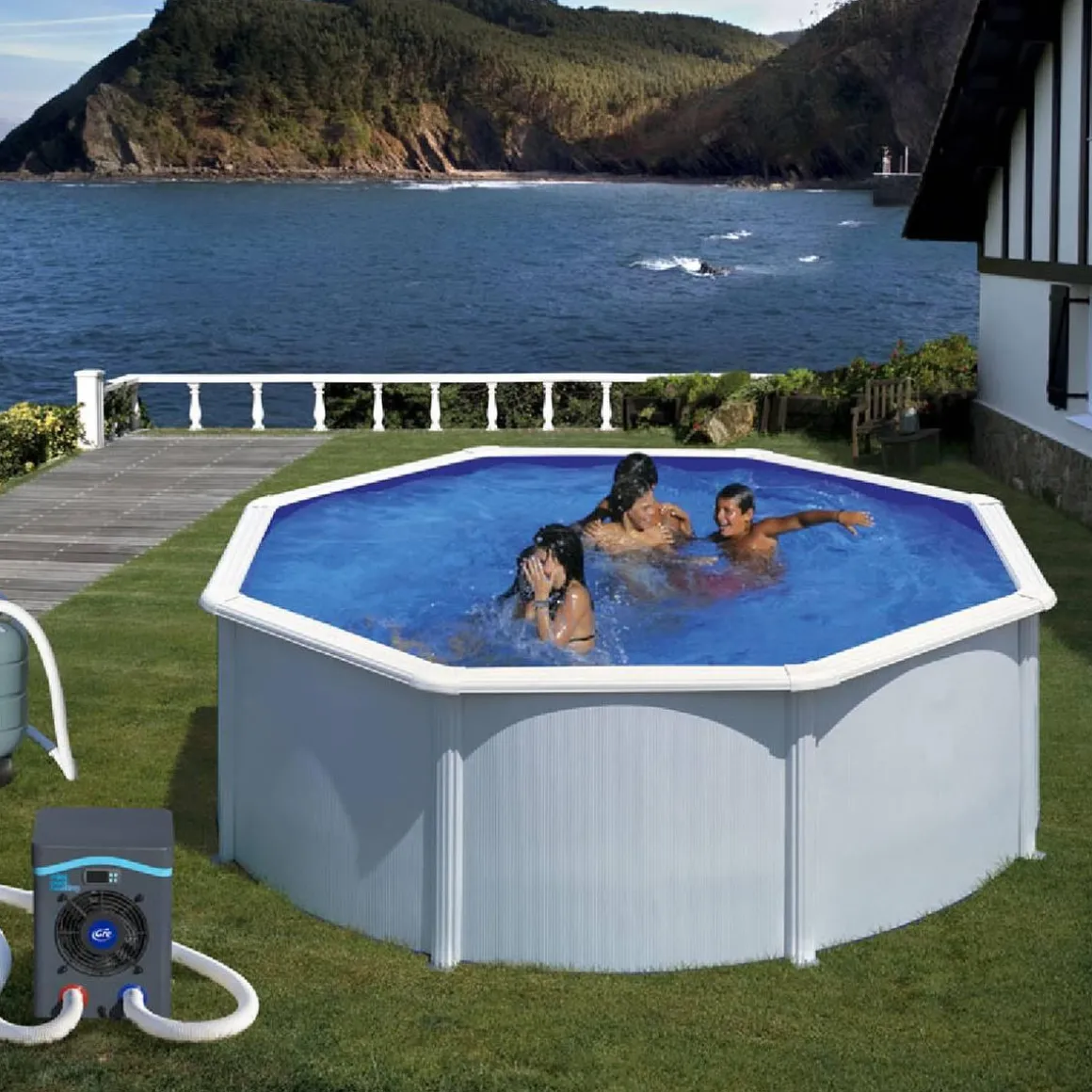 Bomba de calor mini para piscinas de hasta 20m³