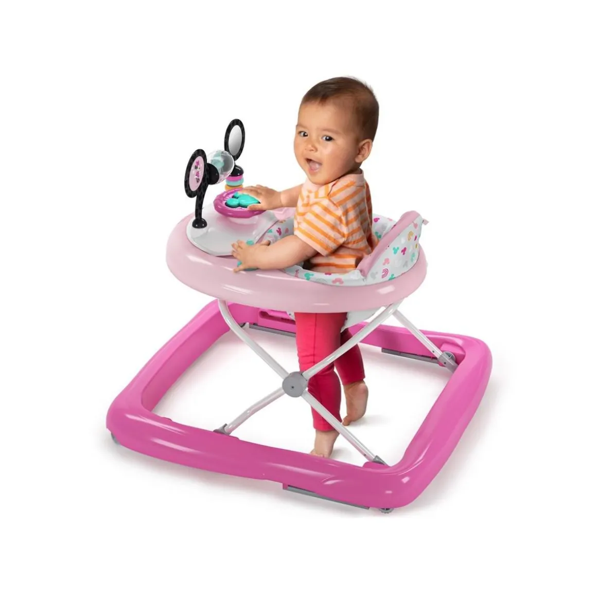 Bright Starts - Andador 2 en 1 Minnie Mouse