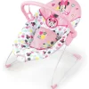 Bright Starts - Minnie Mouse - Hamaca mecedora con vibraciones y juegos lúdicos ㅤ
