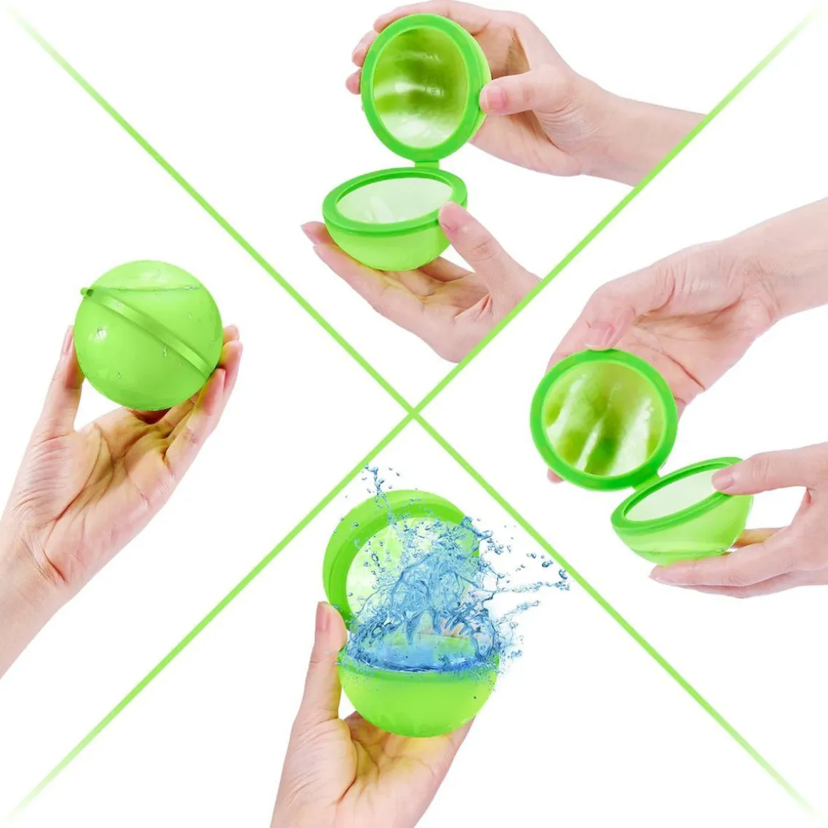 Bunch O Balloons - Pack 3 Globos de agua Reutilizables (Varios Modelos)