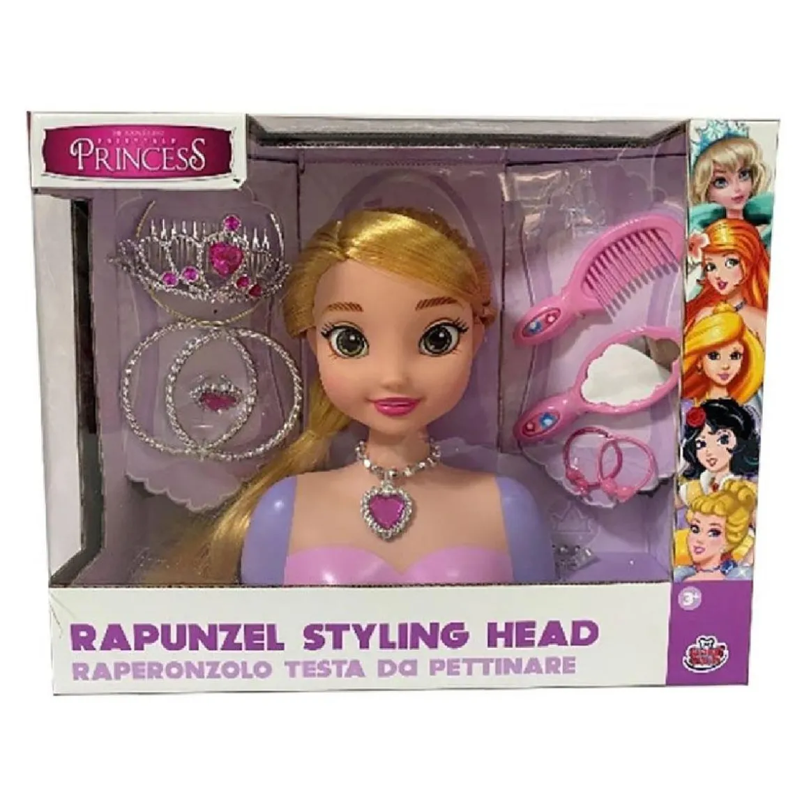 Busto de princesa con accesorios (varios modelos)