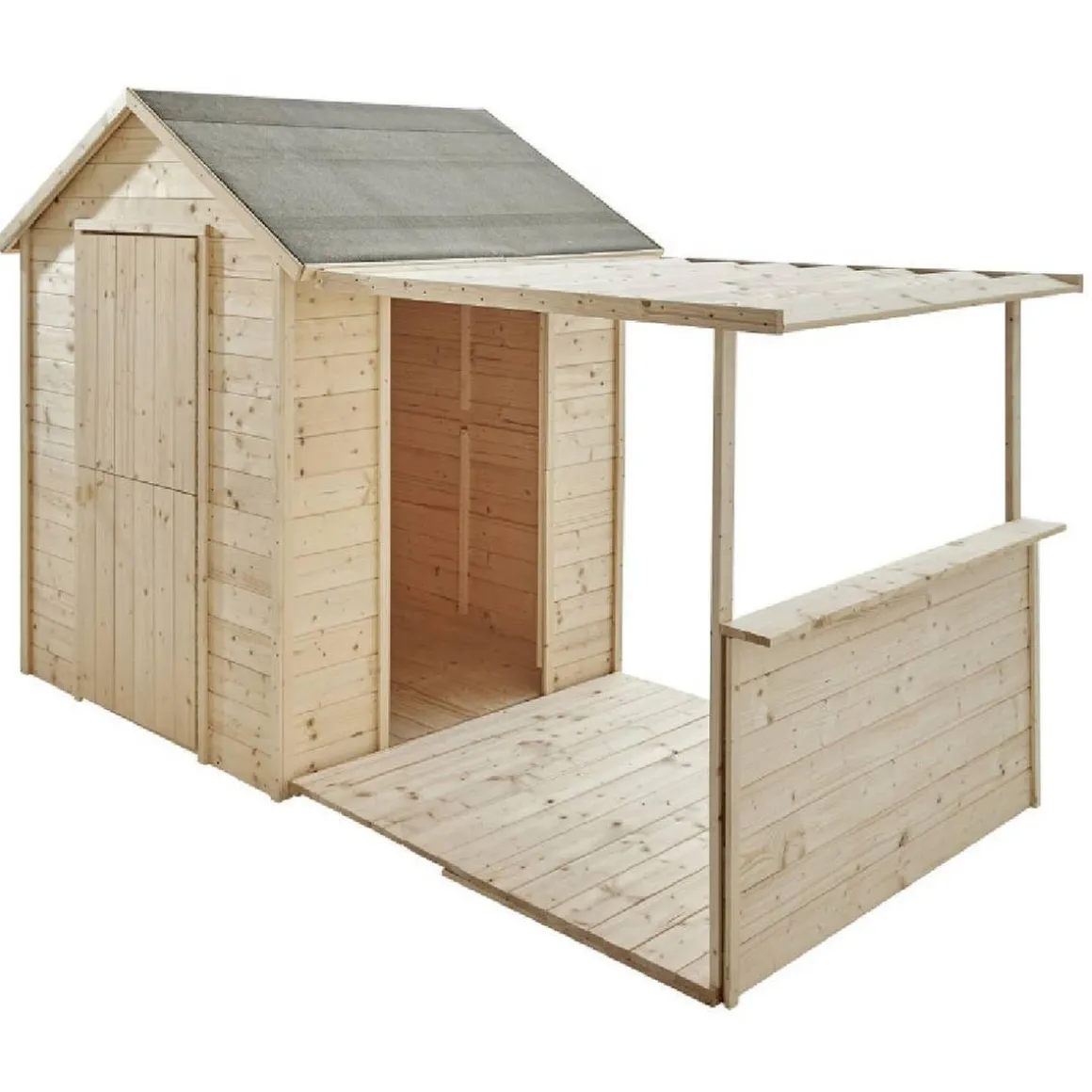 Cabaña infantil de madera Eugenie