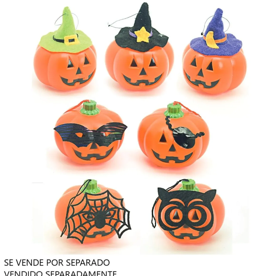 Calabaza Halloween con luz (Varios modelos)