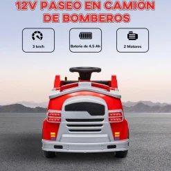 Camión de bomberos eléctrico