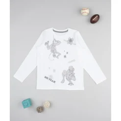 Camiseta blanca niño Spiderman