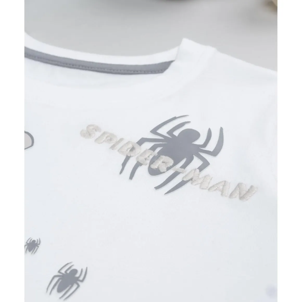 Camiseta blanca niño Spiderman