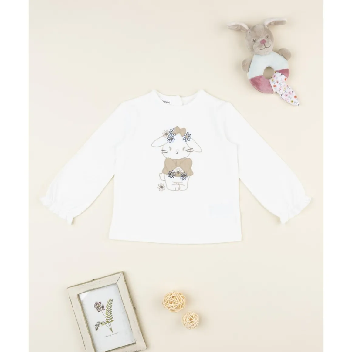 Camiseta niña conejito