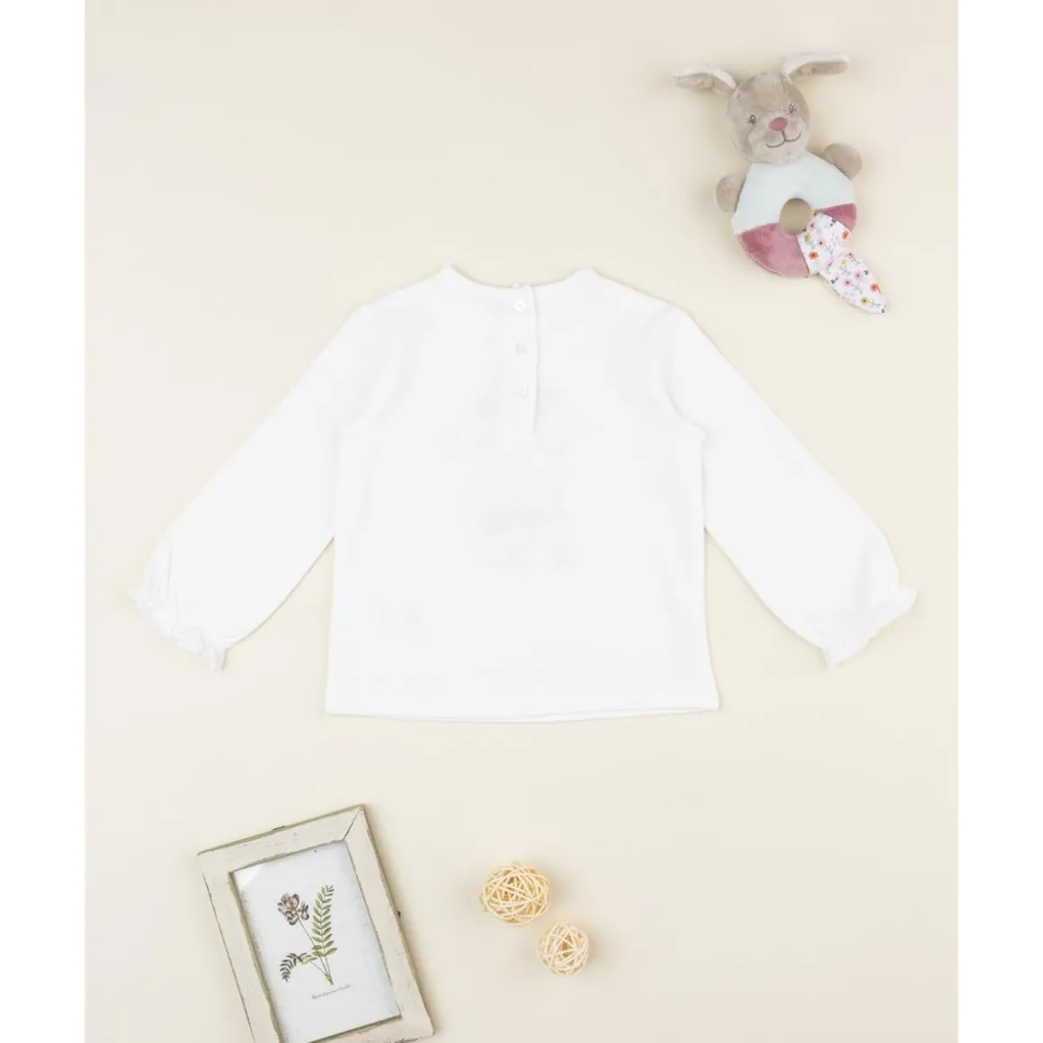 Camiseta niña conejito