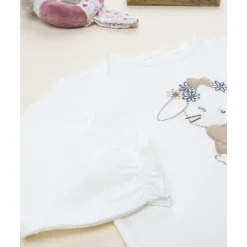Camiseta niña conejito