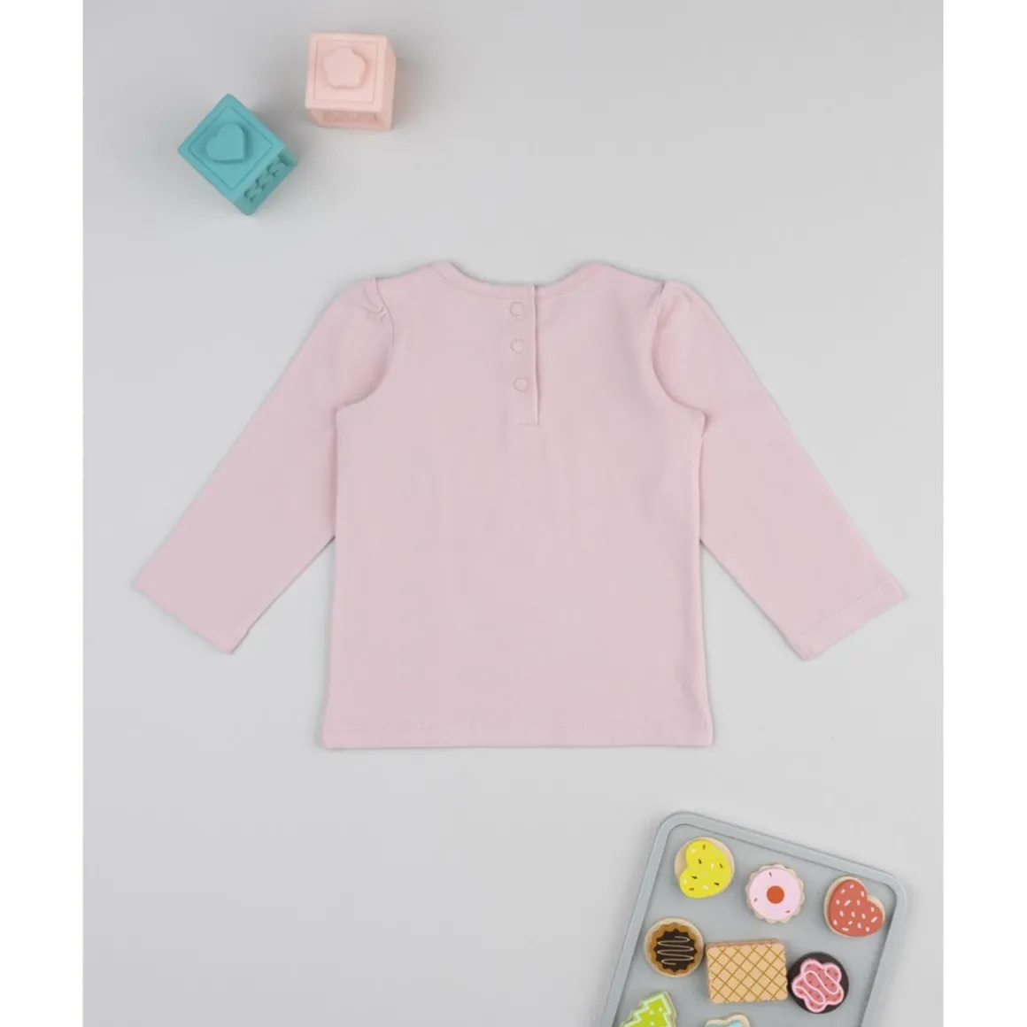 Camiseta niña rosa Marie