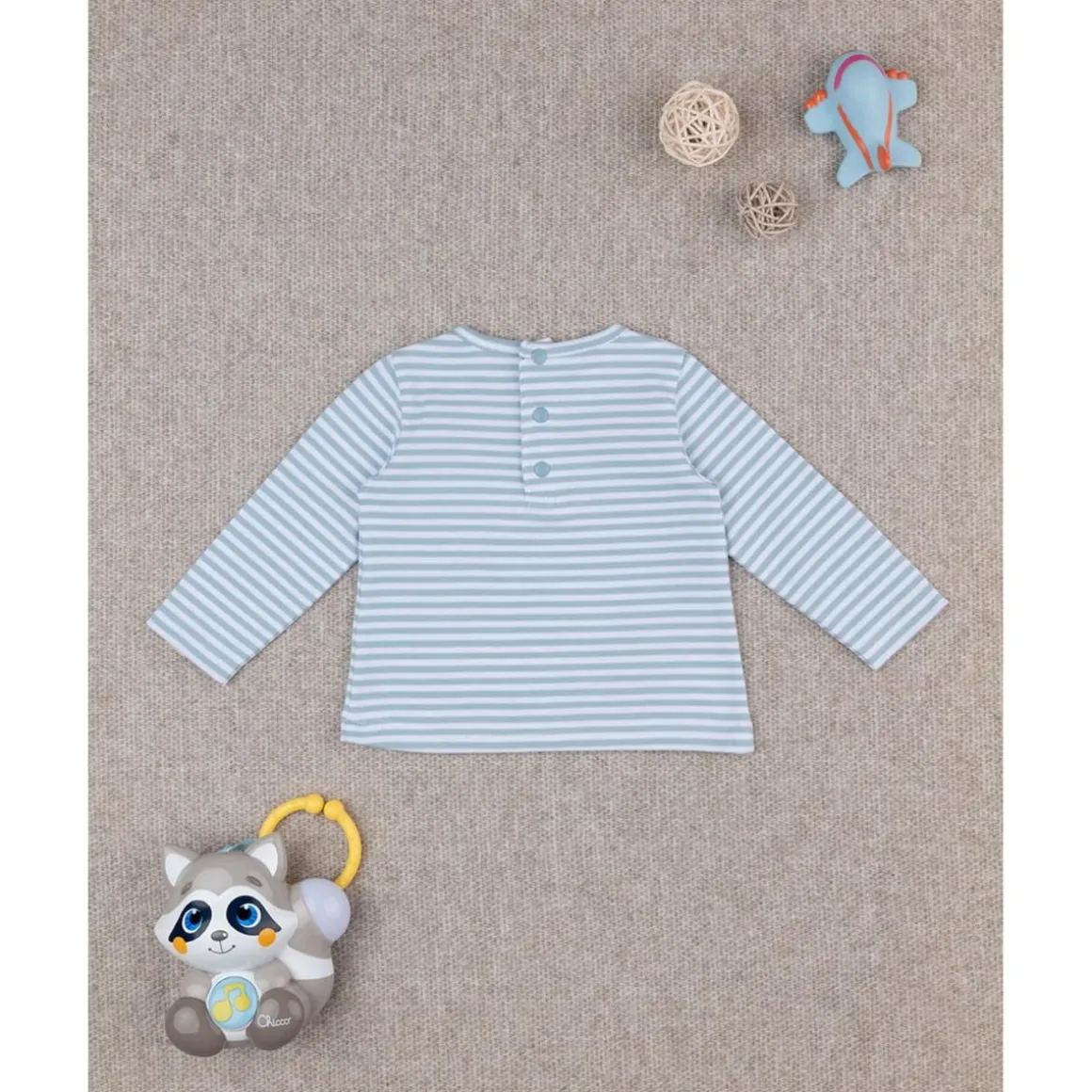 Camiseta niño azul