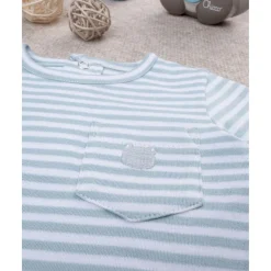 Camiseta niño azul