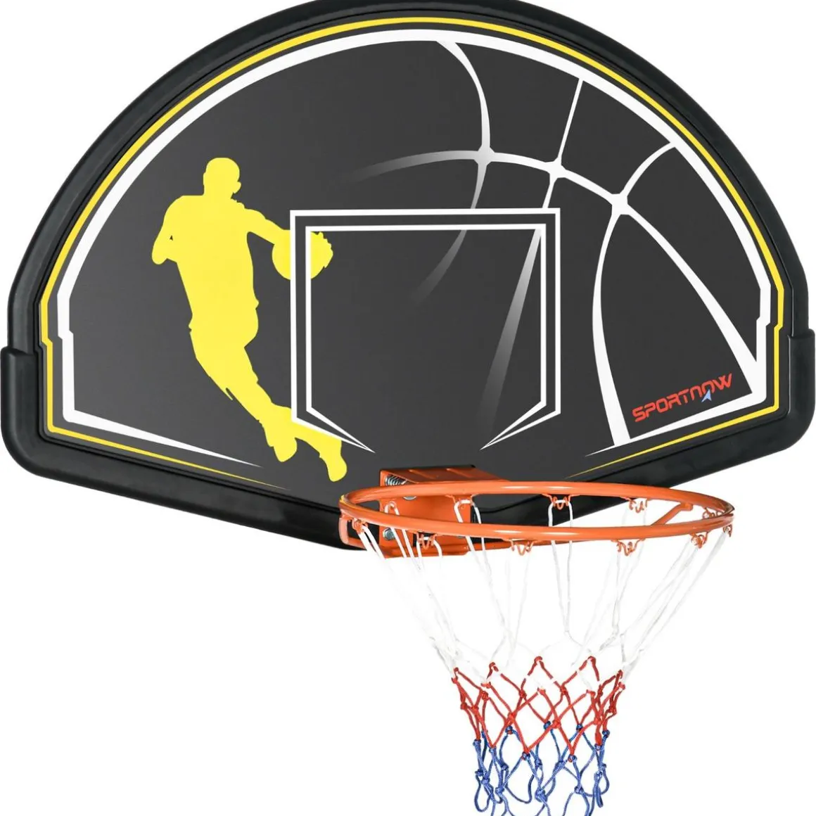 Canasta de Baloncesto bicolor para puerta o pared
