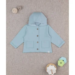 Cardigan niño azul