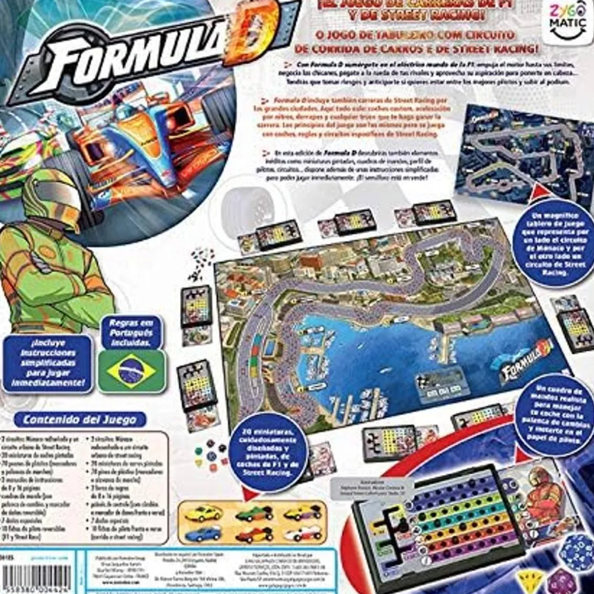 Cars - Juego de tablero Formula D ㅤ