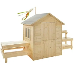 Casa infantil de madera Blanche
