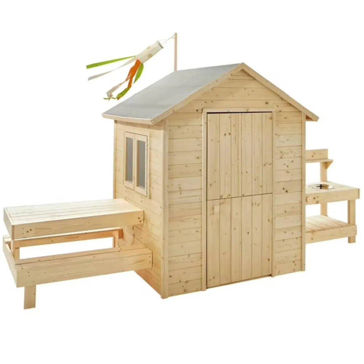 Casa infantil de madera Blanche