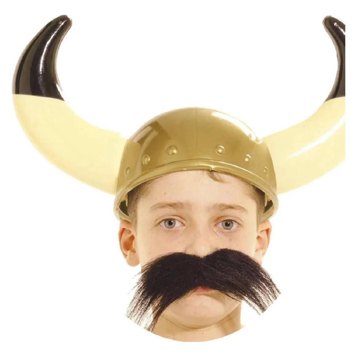 Casco vikingo infantil