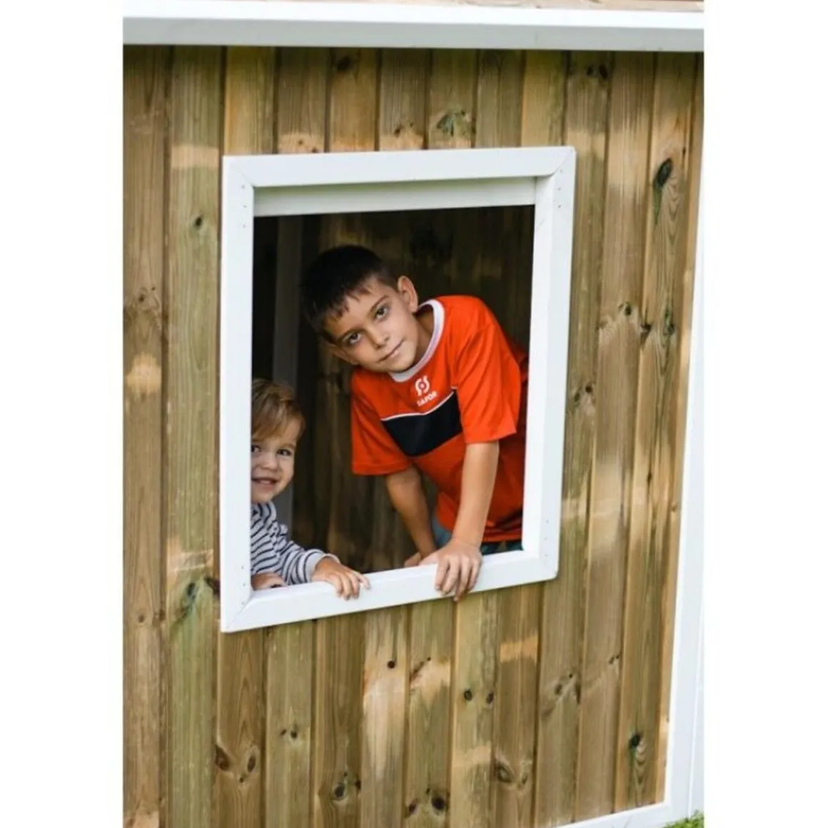 Casita infantil Olden de madera Rosa