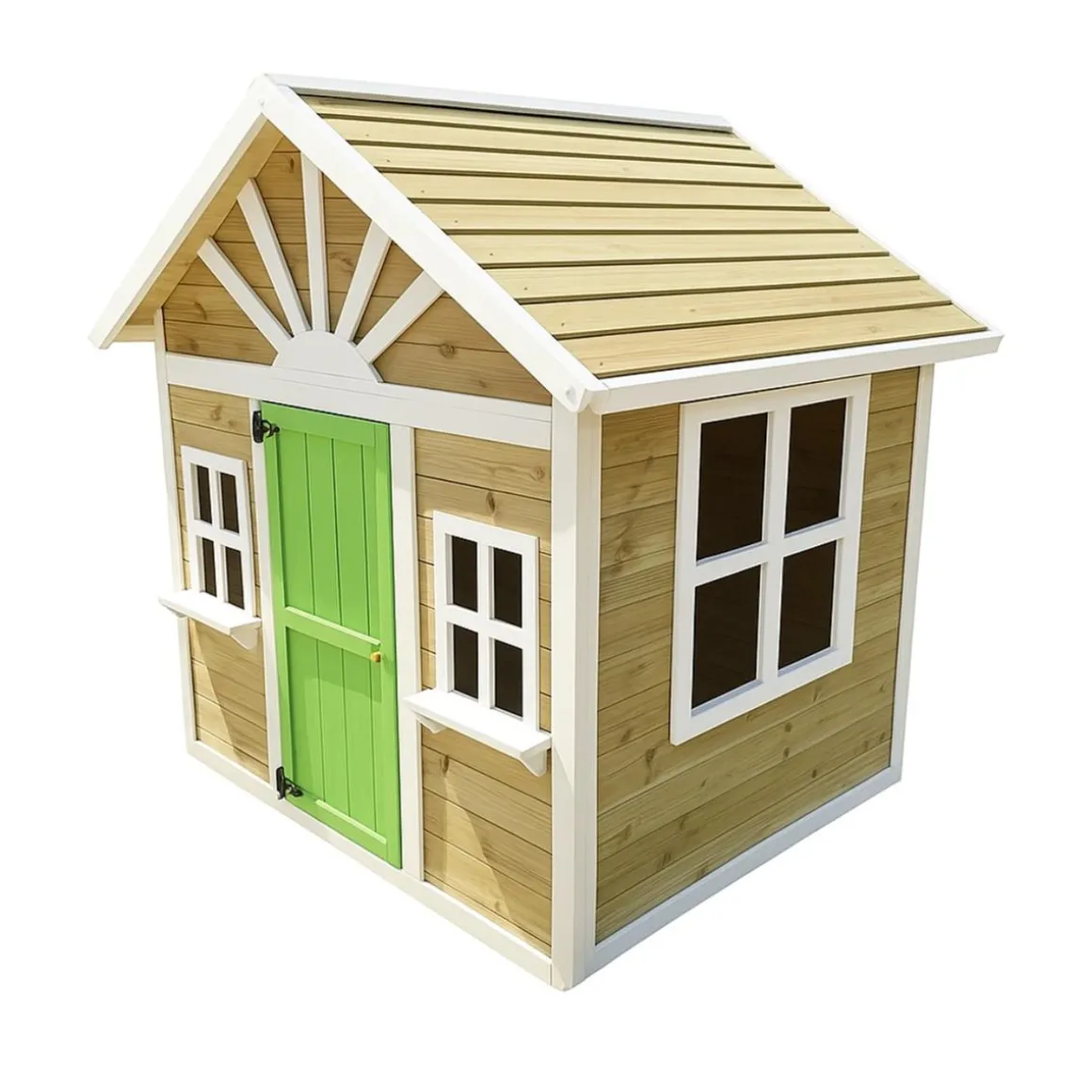 Casita infantil Visby de madera Verde
