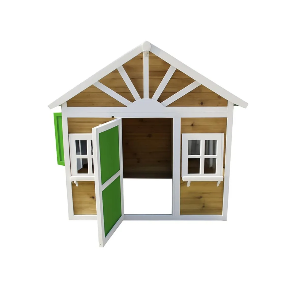 Casita infantil Visby de madera Verde