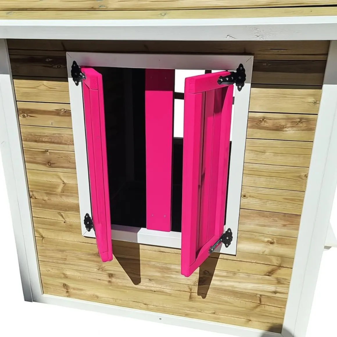 Casita infantil Visby de madera Rosa