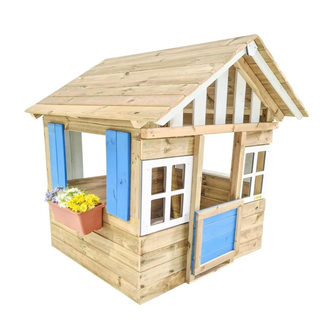 Casita madera Lollipop Azul