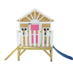 Casita Visby elevada 60 cm Rosa
