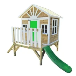 Casita Visby elevada 60 cm Verde