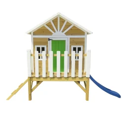 Casita Visby elevada 60 cm Verde