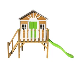 Casita Visby elevada 90 cm Verde