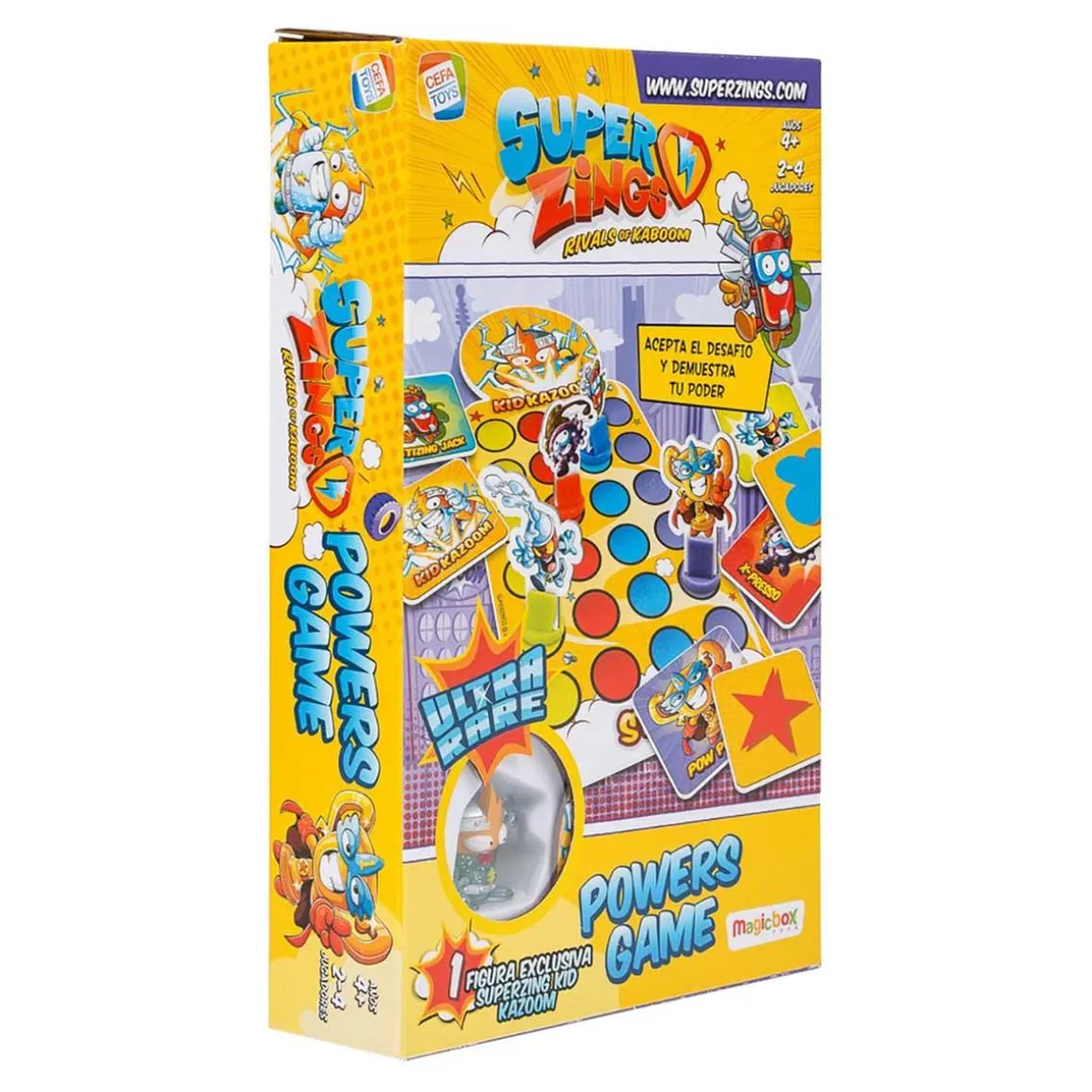 Cefa - SuperZings - Powers Game juego de mesa
