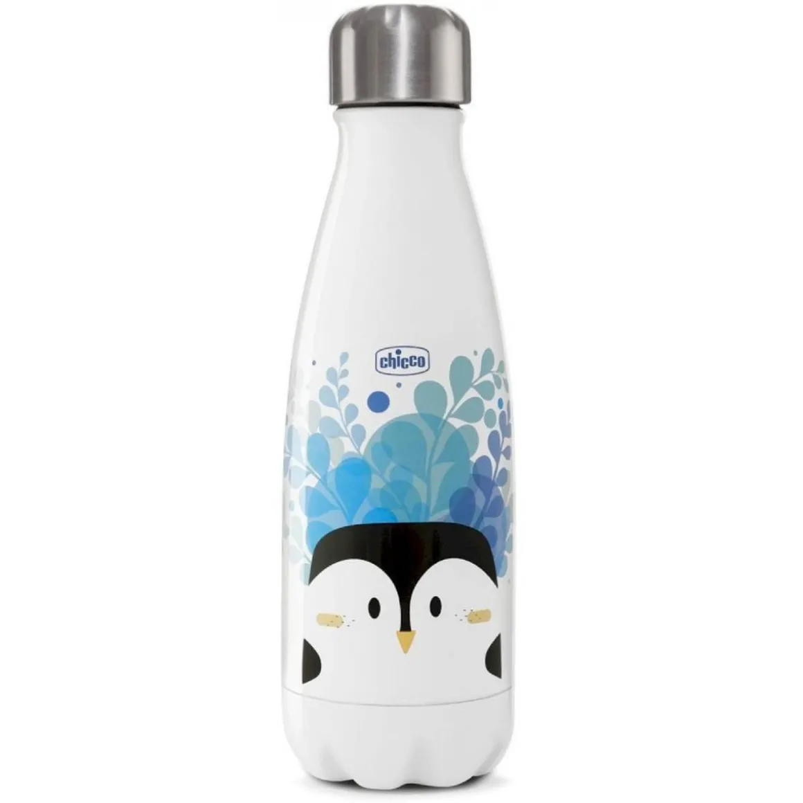 Chicco - Botella térmica de acero inoxidable 350 ml (Varios modelos)