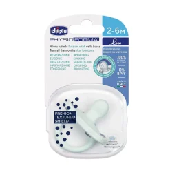 Chicco - Chupete PhysioForma Luxe 2-6M - Azul