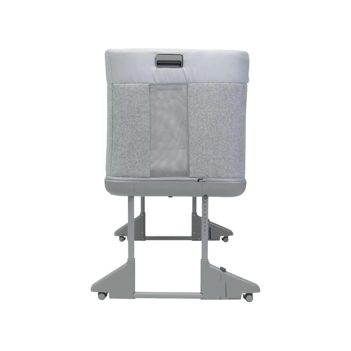 Chicco - Cuna de colecho Next2Me Forever Ash Grey Cross Collection