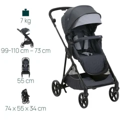 Chicco - Duo Seety Boston gris
