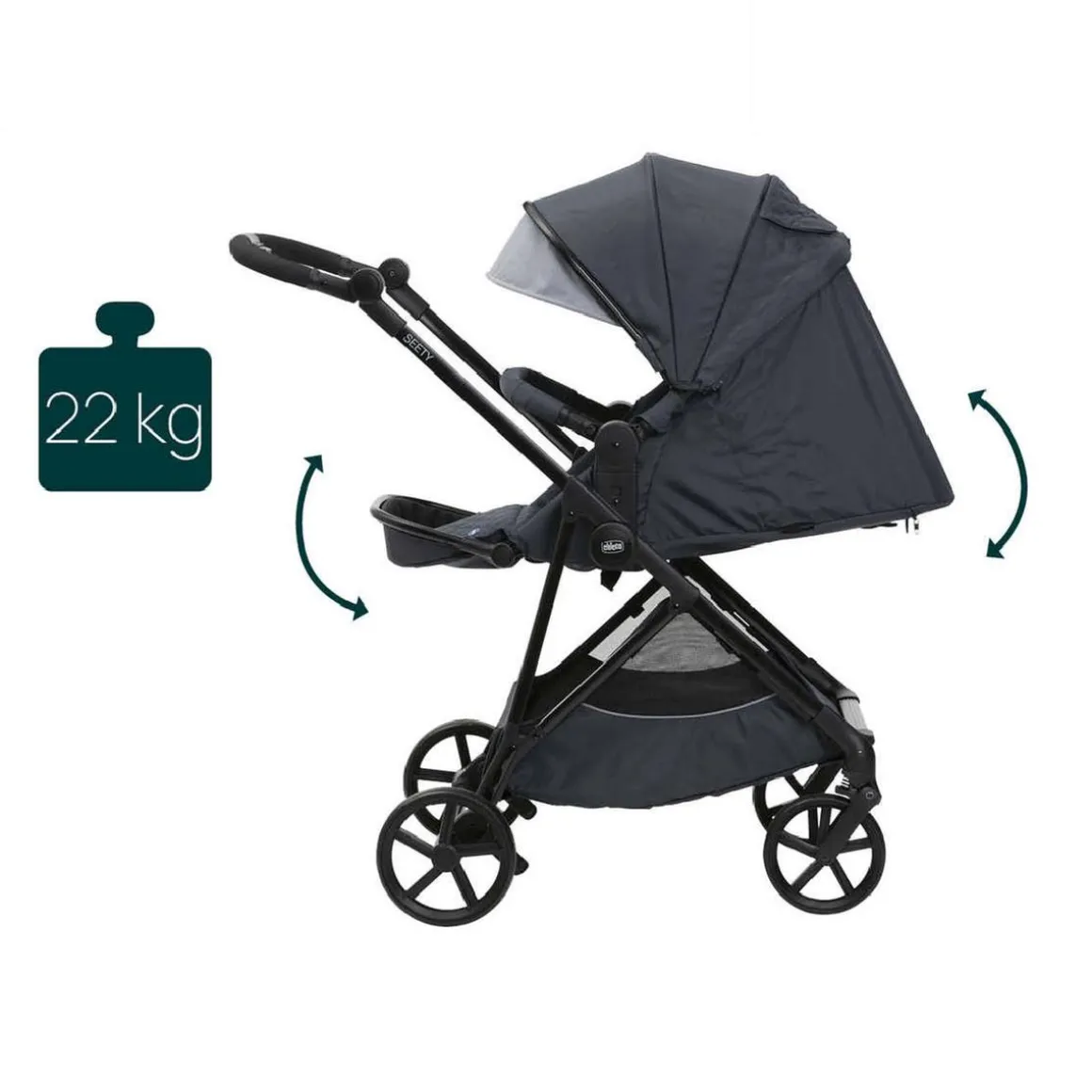 Chicco - Duo Seety Boston gris