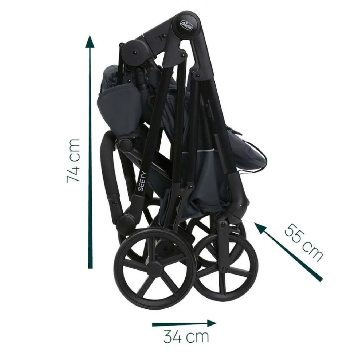 Chicco - Duo Seety Boston gris