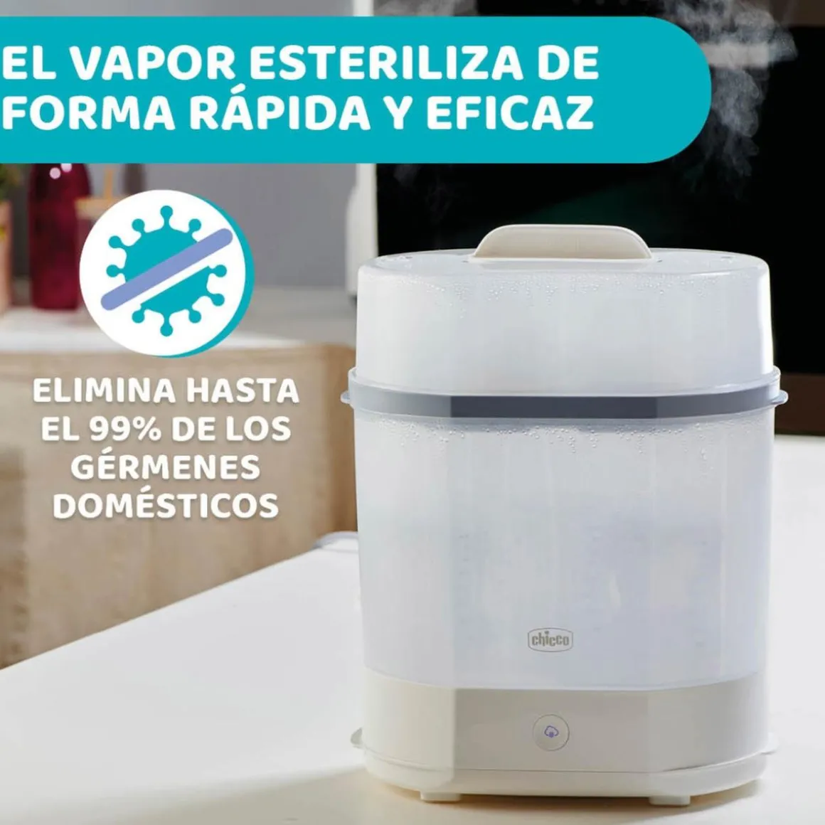 Chicco - Esterilizador de vapor