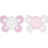 Chicco - Pack 2 Chupetes Physio Comfort silicona 0-6M Rosa